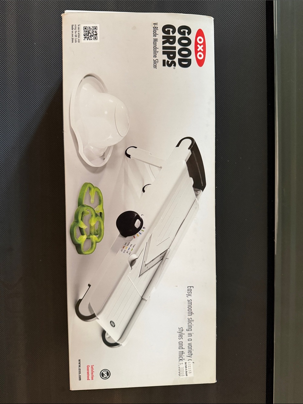 Oxo Good Grips White and Black Adjustable Mandoline Slicer